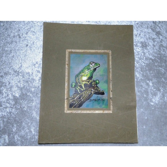 Vintage The Glass Frog Print by Artist Judith Smith Wilson - Picture 3 of 16